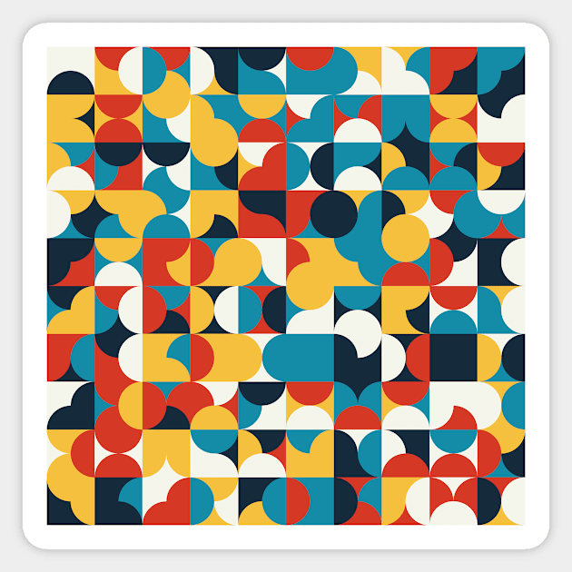 Pattern 003 8.1 Sticker by rupertrussell